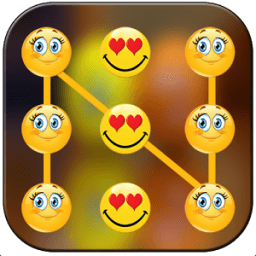 Smiley Pattern Screen Lock أيقونة