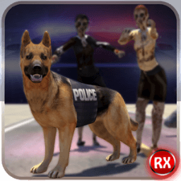 ikon anjing polisi vs attack zombi