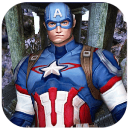 Captain Super Soldier Hero Run иконка