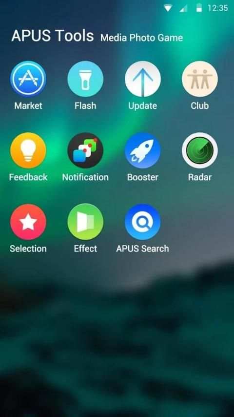 OS9 Pro-APUS Launcher theme screenshot 1