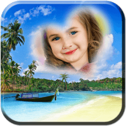 Beach Photo Frames Animated आइकन
