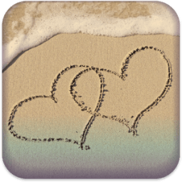 Draw In Sand - Beach Art أيقونة