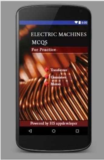 Electric Machines MCQS स्क्रीनशॉट 1