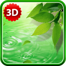 3D Leaves Live Wallpaper आइकन
