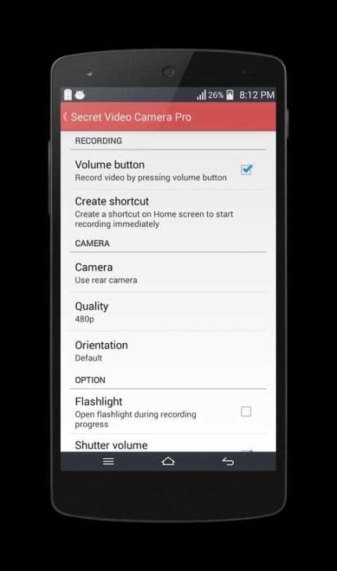 Spy Camera Free скриншот 2