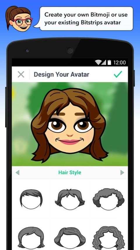 Bitmoji for Messenger स्क्रीनशॉट 1