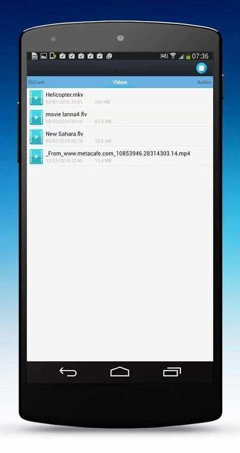 Music Video Player for Android скриншот 2