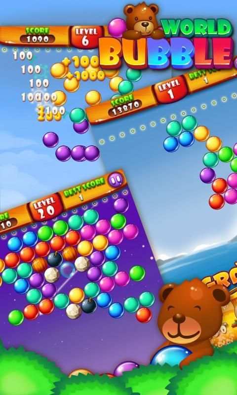 Bubble Bear World screenshot 1