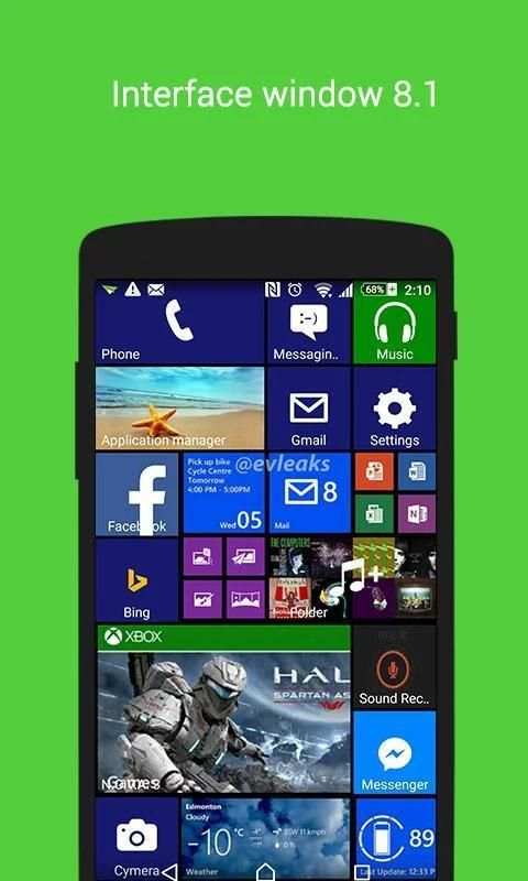 WP8 Launcher screenshot 2