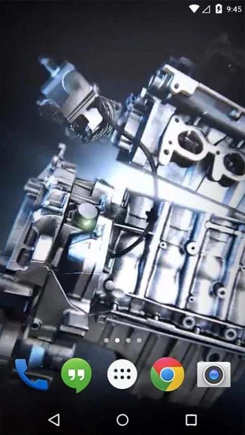 Supercar Engine 3D Live Wallpaper скриншот 6