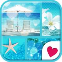 Cute wallpaper★I love Blue on 9Apps