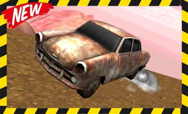 Zombie Car Hill Climb 3D screenshot 1