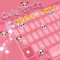 Keyboard Panda Pink