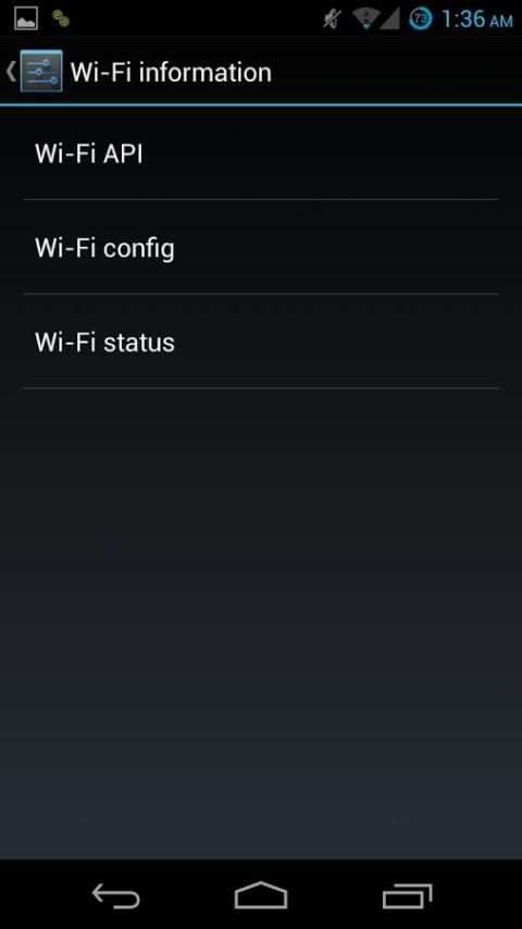 Advanced Signal Status screenshot 3