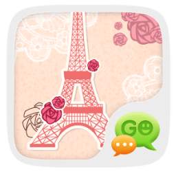 GO SMS Paris Love