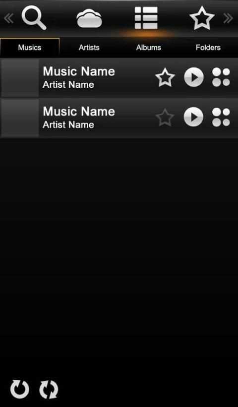 XMusic Player 1 تصوير الشاشة