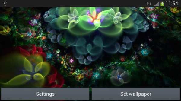 Fantasy Flowers Live Wallpaper screenshot 2