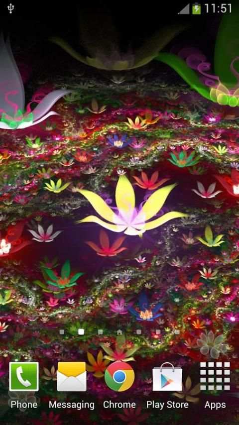 Fantasy Flowers Live Wallpaper screenshot 8