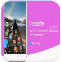 Transparant omni fast swipe icon