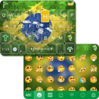 Brazil Emoji iKeyboard Theme on 9Apps