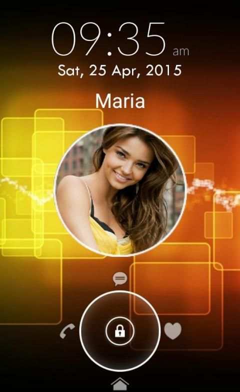 My Photo & Name Lock Screen screenshot 7