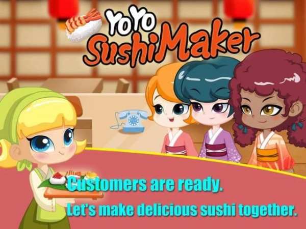 YoYo SuShi Shop-Cooking Sushi screenshot 2