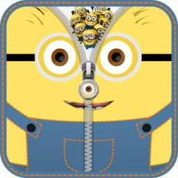 ikon Minion Zip Lock Screen HD.