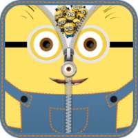 Minion Zip Screen Lock HD