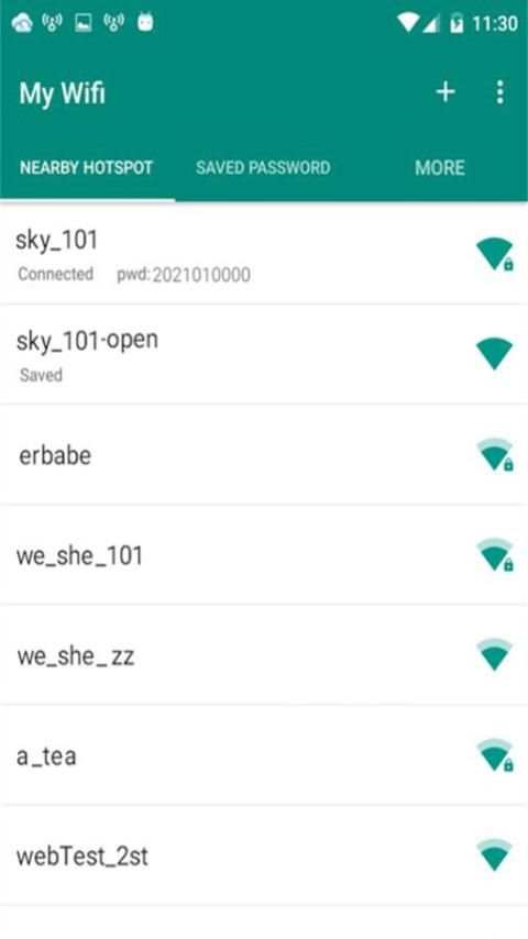 WiFi password viewer screenshot 4