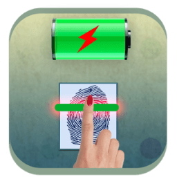 Finger Battery Prank Charger आइकन