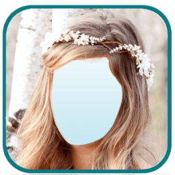 Bridal Hairstyle Photo Montage أيقونة
