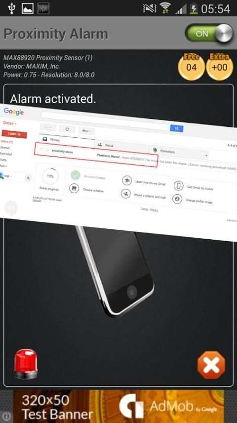 Proximity Alarm screenshot 3