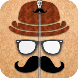 ikon Hipster zipper lock screen