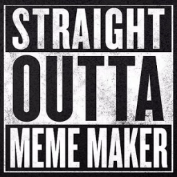 Straight Outta Meme Creator أيقونة