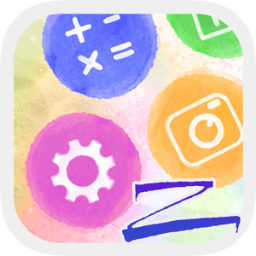 Watercolours ZERO Launcher icon