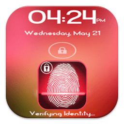 فتح و قفل الهاتف بالبصمة prank أيقونة