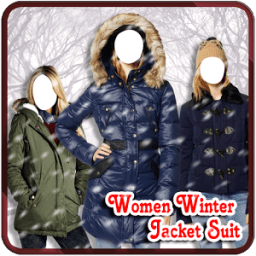 Women Winter Jacket Suit icon