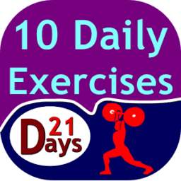 21 days 10 daily exercises
