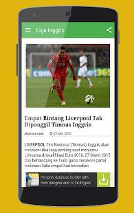 Berita Bola Seru screenshot 2