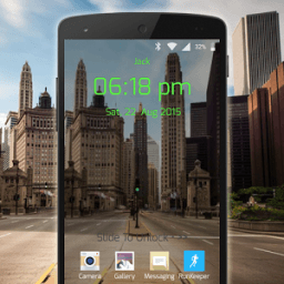 Transparent Lock Screen أيقونة