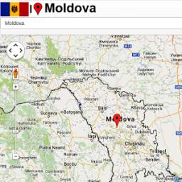 Moldova map