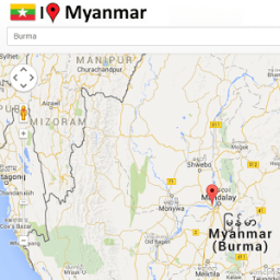 Naypyidaw map icon