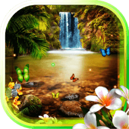 Jungle Waterfall livewallpaper icon