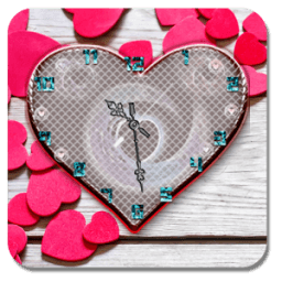 Love Heart Clock LWP icon
