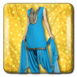 Woman Salwar Suit Photo Maker أيقونة
