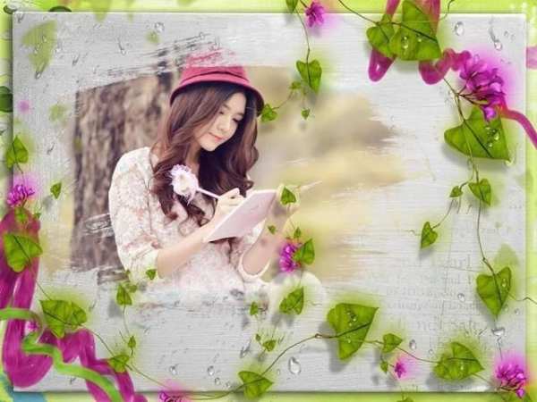 bingkai foto bunga screenshot 12
