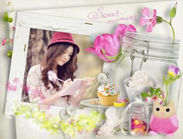 bingkai foto bunga screenshot 11