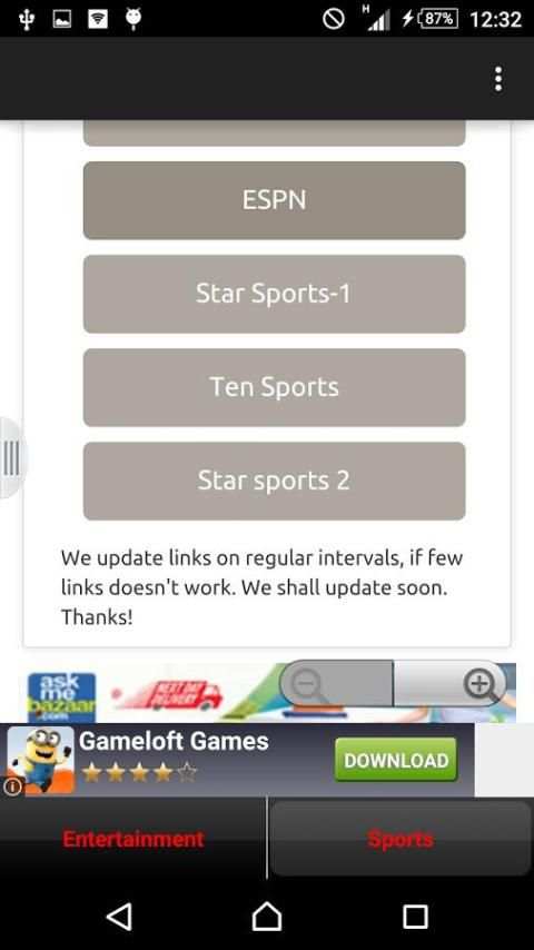 ALL TV Channels स्क्रीनशॉट 3