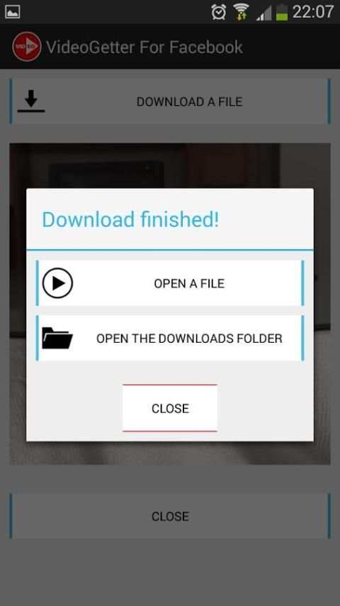 VideoGetter For Facebook 3 تصوير الشاشة