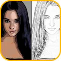 حول صورتك لـ رسم (بدون نت)